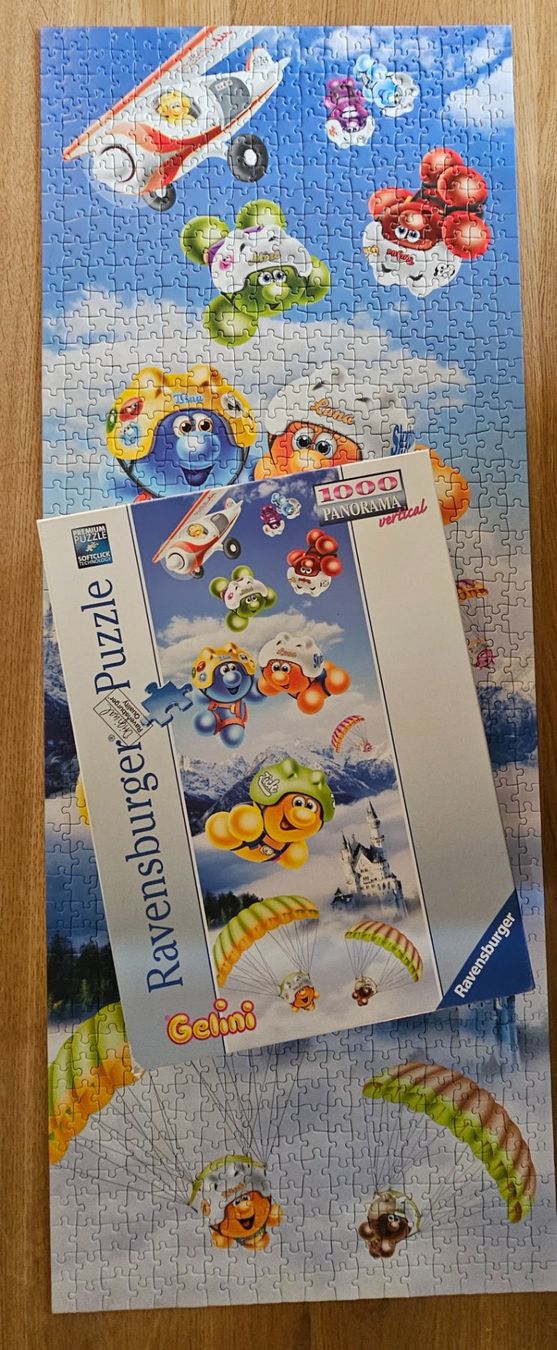 Ravensburger Puzzles: Puzzle Gelini 1000 Teile - Wolkenspringer – Gebraucht aus Altstätten SG von Carrybones