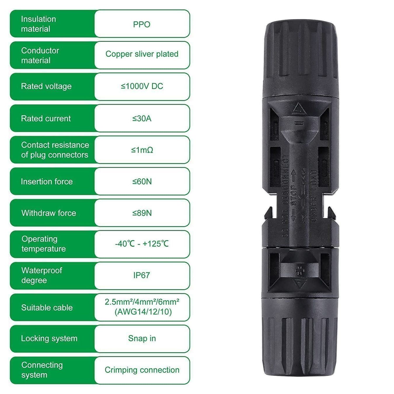 Solargeräte und Solarprodukte: MC4 Y-Verteiler Set MC4 Stecker – Neu (gemäss Beschreibung) aus Thun von nuonuo 2