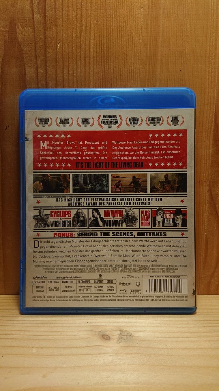 Alle DVDs: MONSTER BRAWL Blu-Ray – Gebraucht aus Wilderswil von Exebub 1
