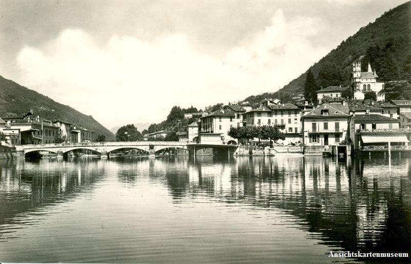 Cartoline postali: Ponte Tresa ca. 1960 – Usato da Emmenbrücke venduto da teestube
