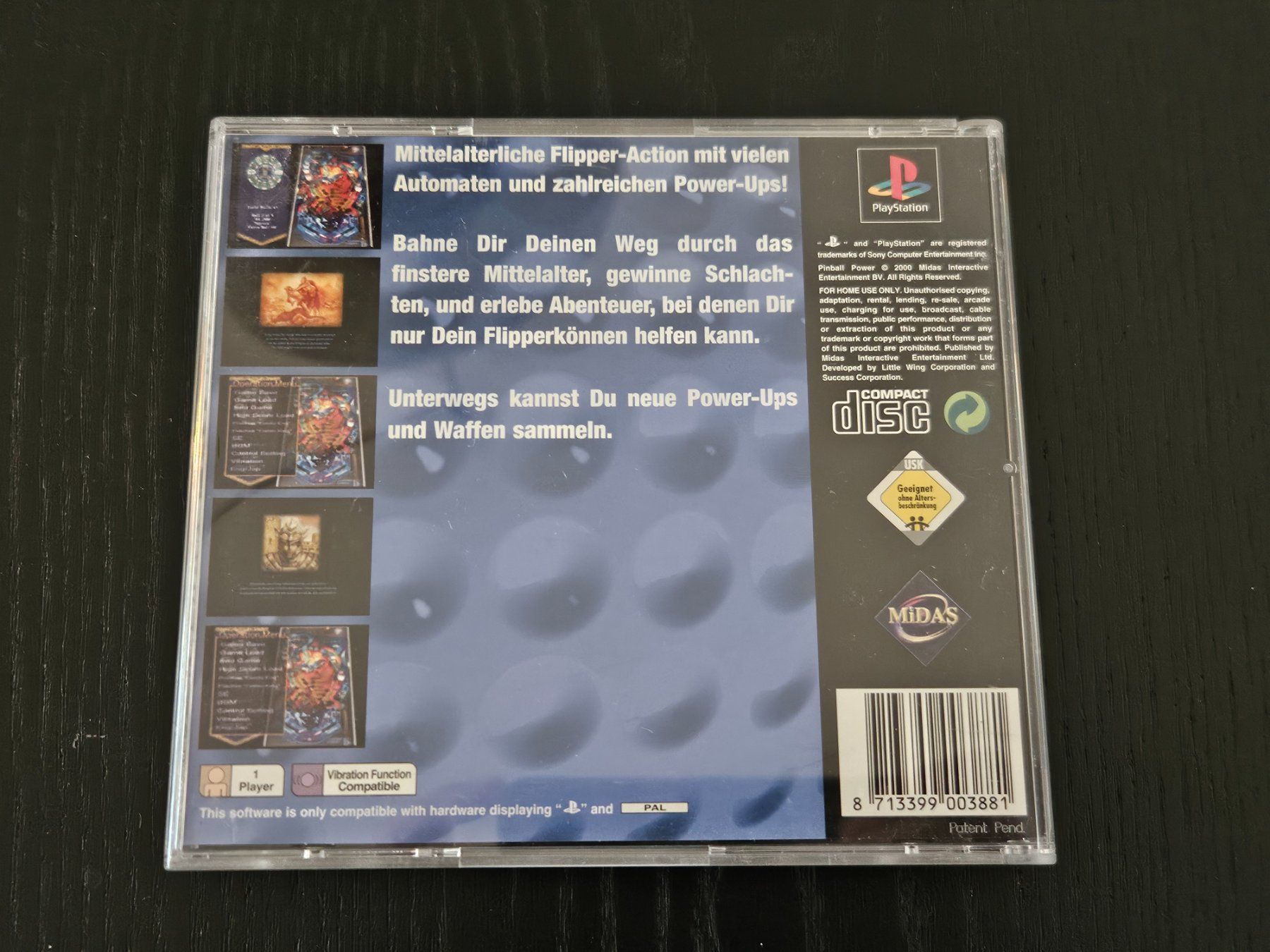 Sony Giochi: Pinball Power (PS1) – Usato da Zürich venduto da sodamnme 2