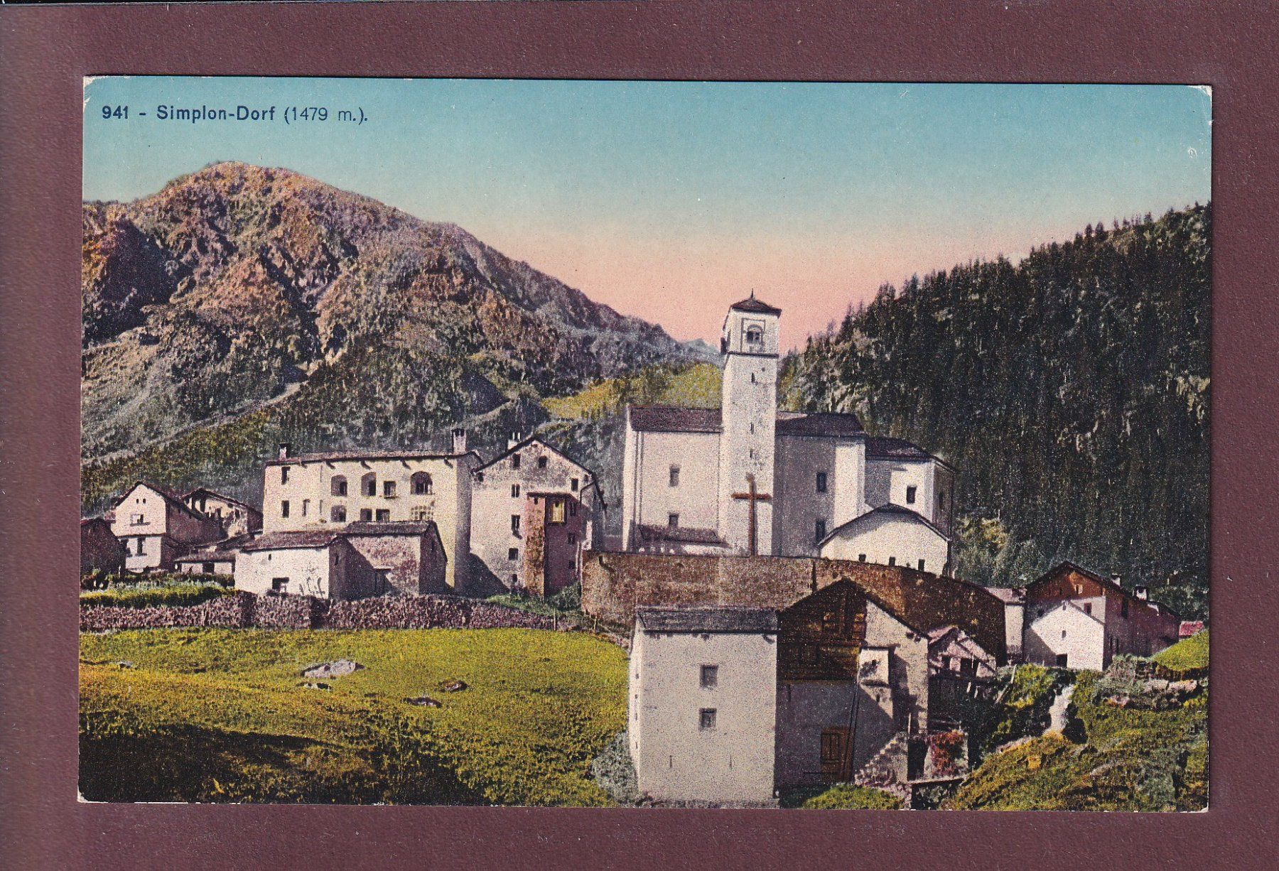 Cartes postales: SIMPLON-DORF – D'occasion à Pully par nicecards