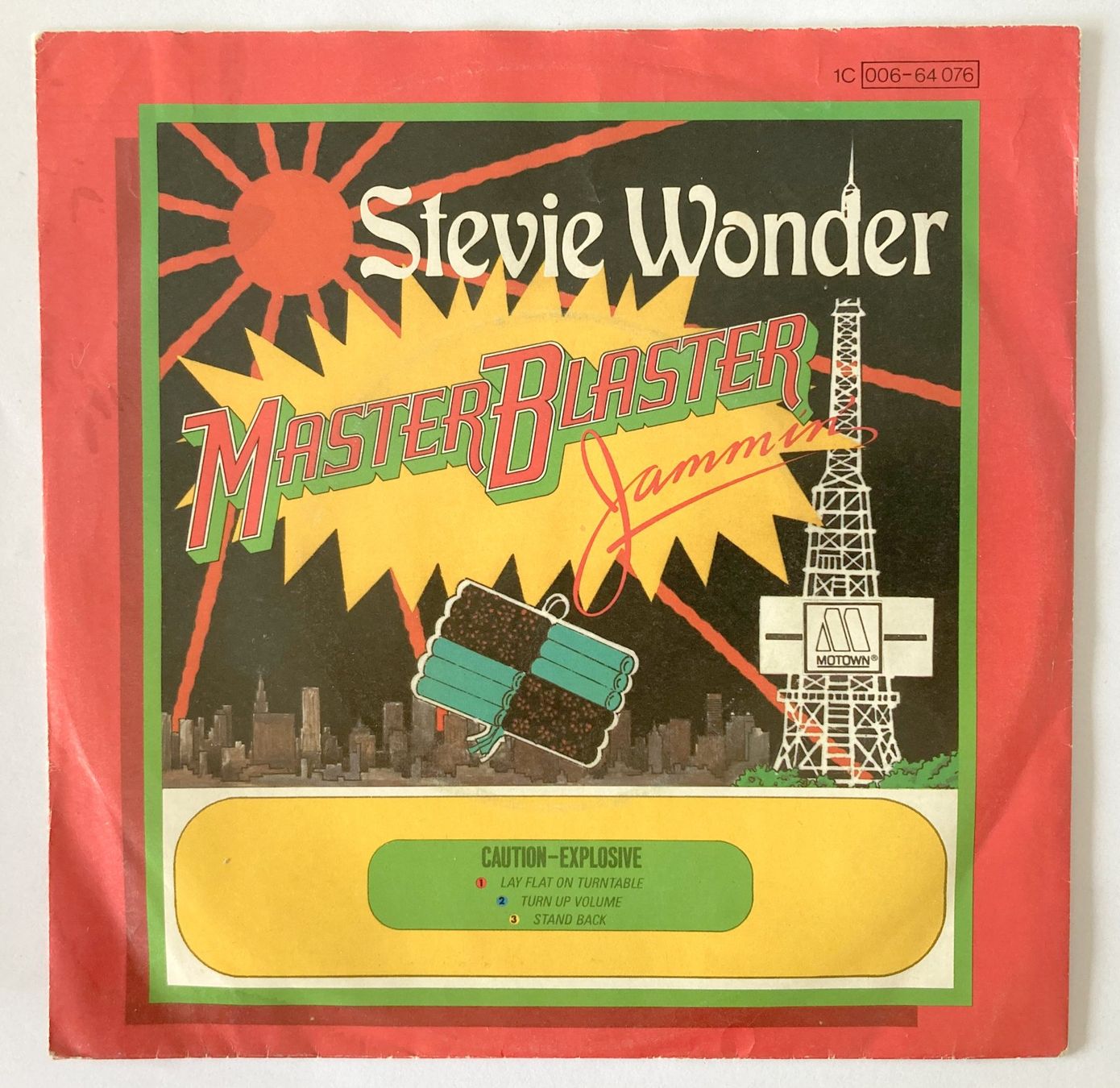 Vinyles: STEVIE WONDER - MASTER BLASTER – D'occasion à Bottens par hotter-than-hell
