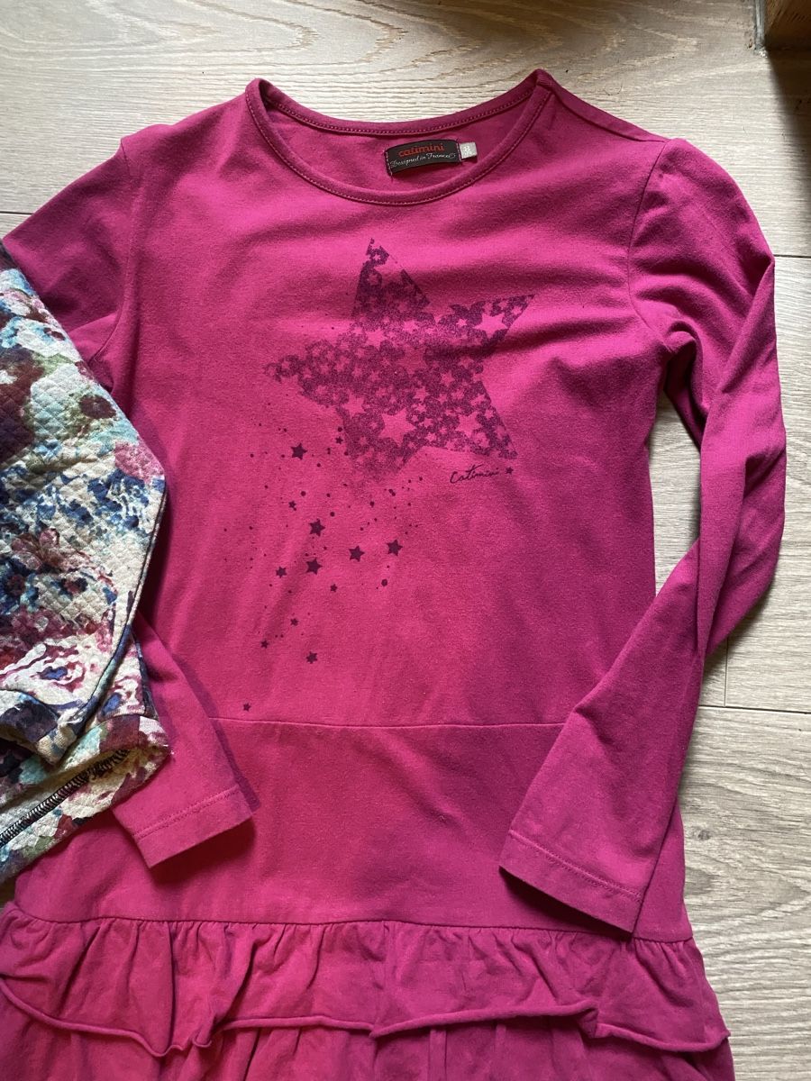Catimini Lotti & Set di vestiti: Catimini Kleid und Pullover Gr. 128 – Usato da bern venduto da marion78 3