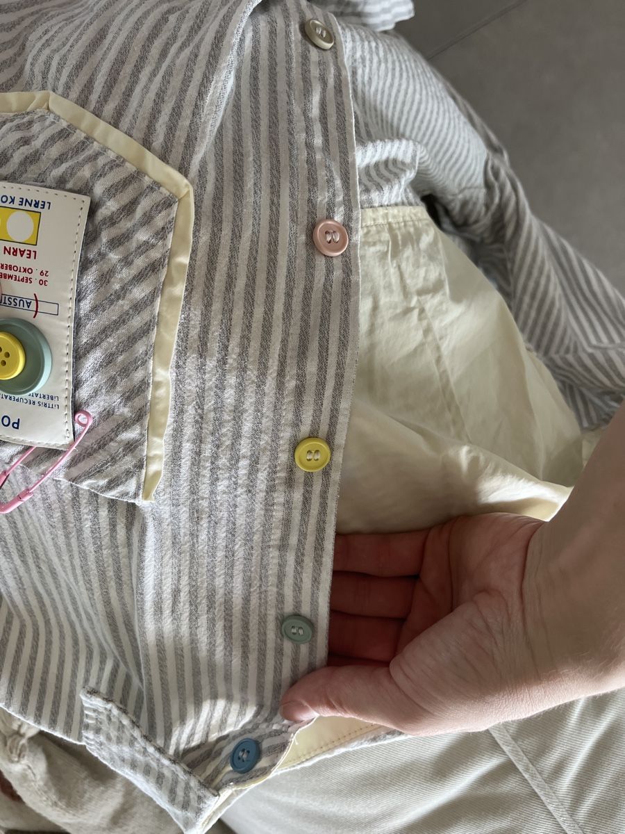 Camicie: Süsses gestreiftes Baumwollhemd Gr. TU oversized Look – Nuovo (secondo la descrizione) da Zürich venduto da cel_cw9k 4