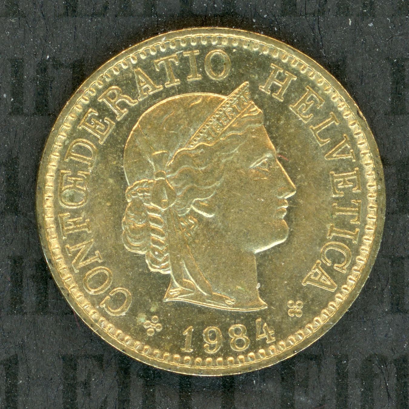 Tutti le monete: CHF___0.05 1984 vz 5 Rappen – Usato da Widnau venduto da Elf11