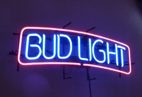 Werbeartikel: BUD LIGHT – Gebraucht aus Schalunen von schwabspielautomaten