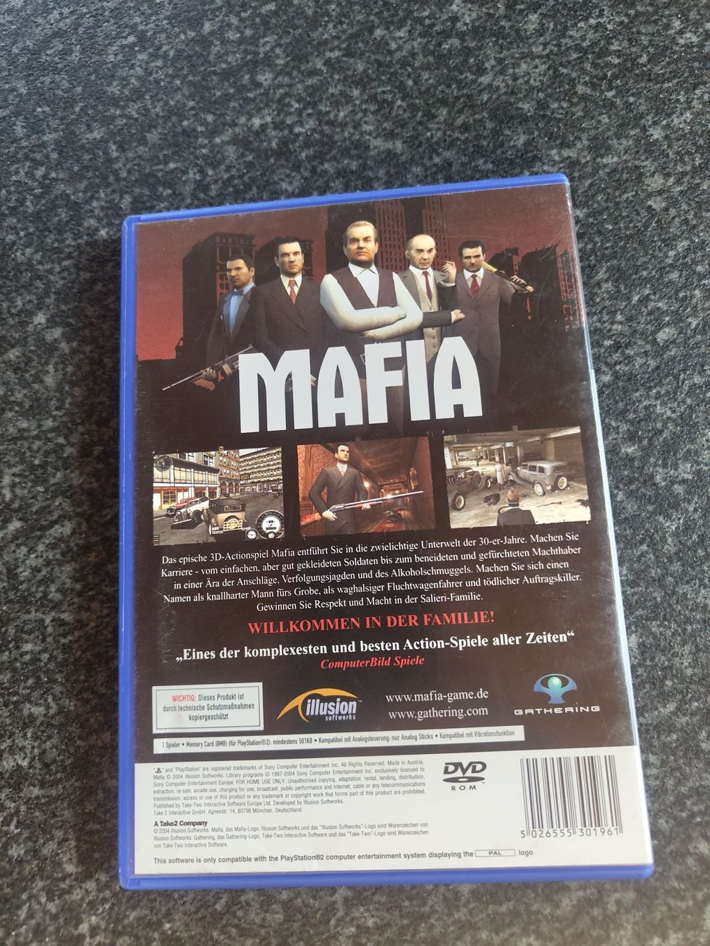 Sony Spiele: Mafia PS2 – Gebraucht aus Attiswil von JP1291 1