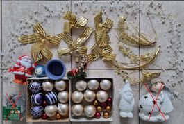 Weihnachtsdekoration Weihnachtskugel Weihnachtsmann Adventsk