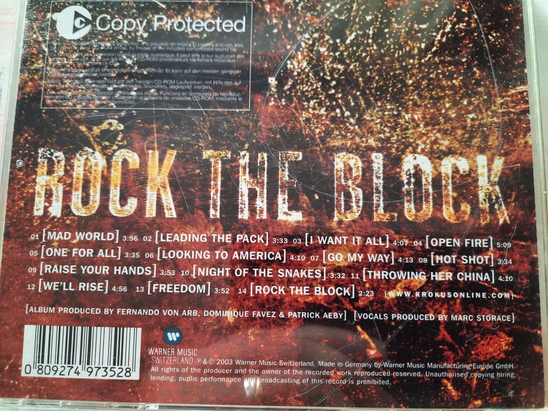 CD: CD Krokus - Rock the block – Usato da Pully venduto da bro_n52j 2
