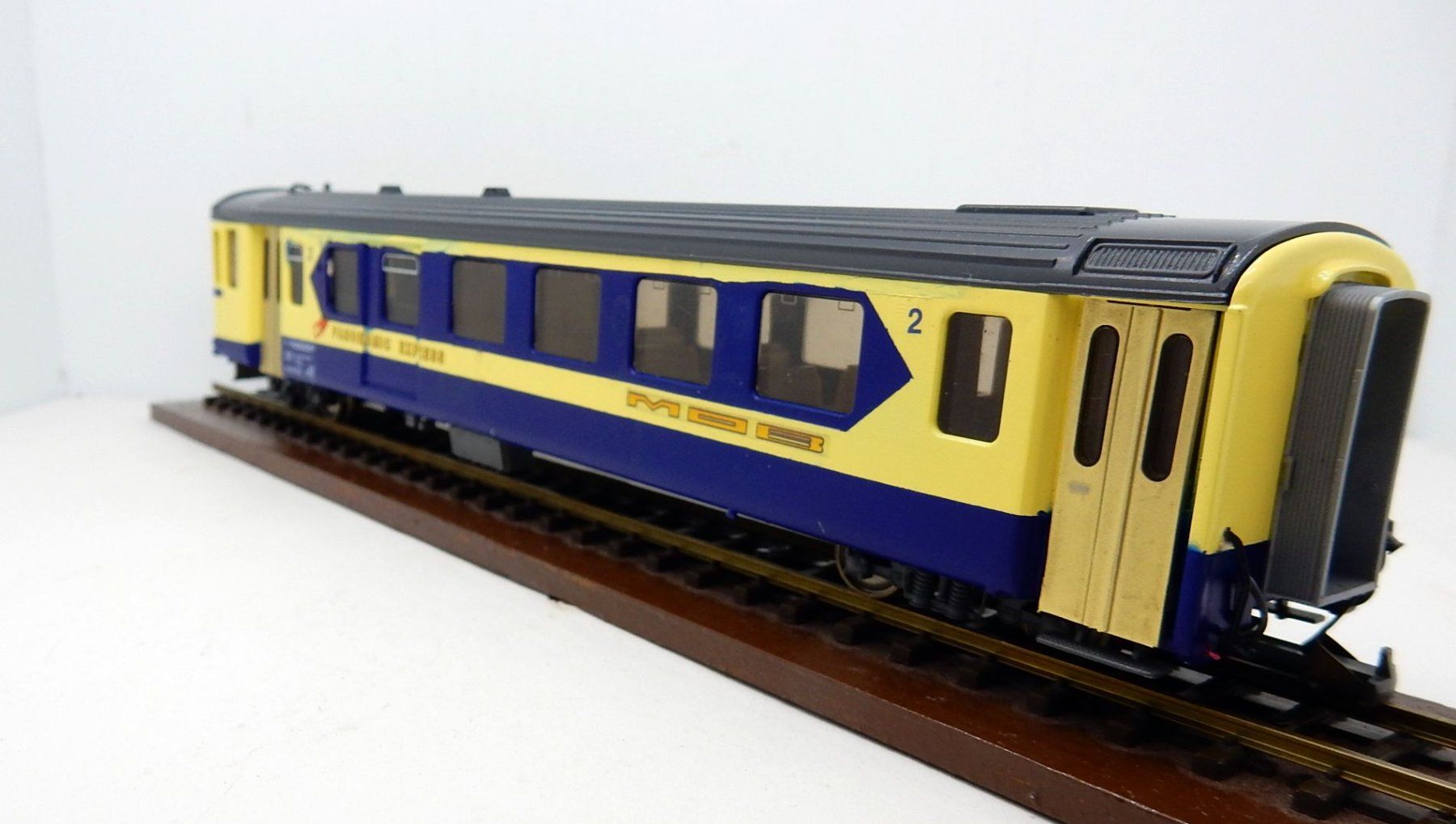 Bemo Modellini di ferrovie: Hom - MOB "Panoramic Express" - Voiture Pilote – Usato da Locarno venduto da Gudrun2 4