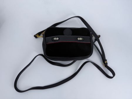 Leder Handtasche/ Umhängetasche Michel Jordi mit Edelweiss