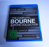 The Complete BOURNE 4 Movie Collection Bluray