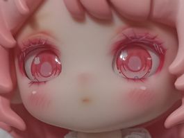 BJD 1/12 Anime Kopf exklusivem handgemachtem Face-up OOAK