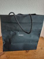Papiertasche Dolce & Gabbana schwarz 28 x 30 cm Einkaufstüte