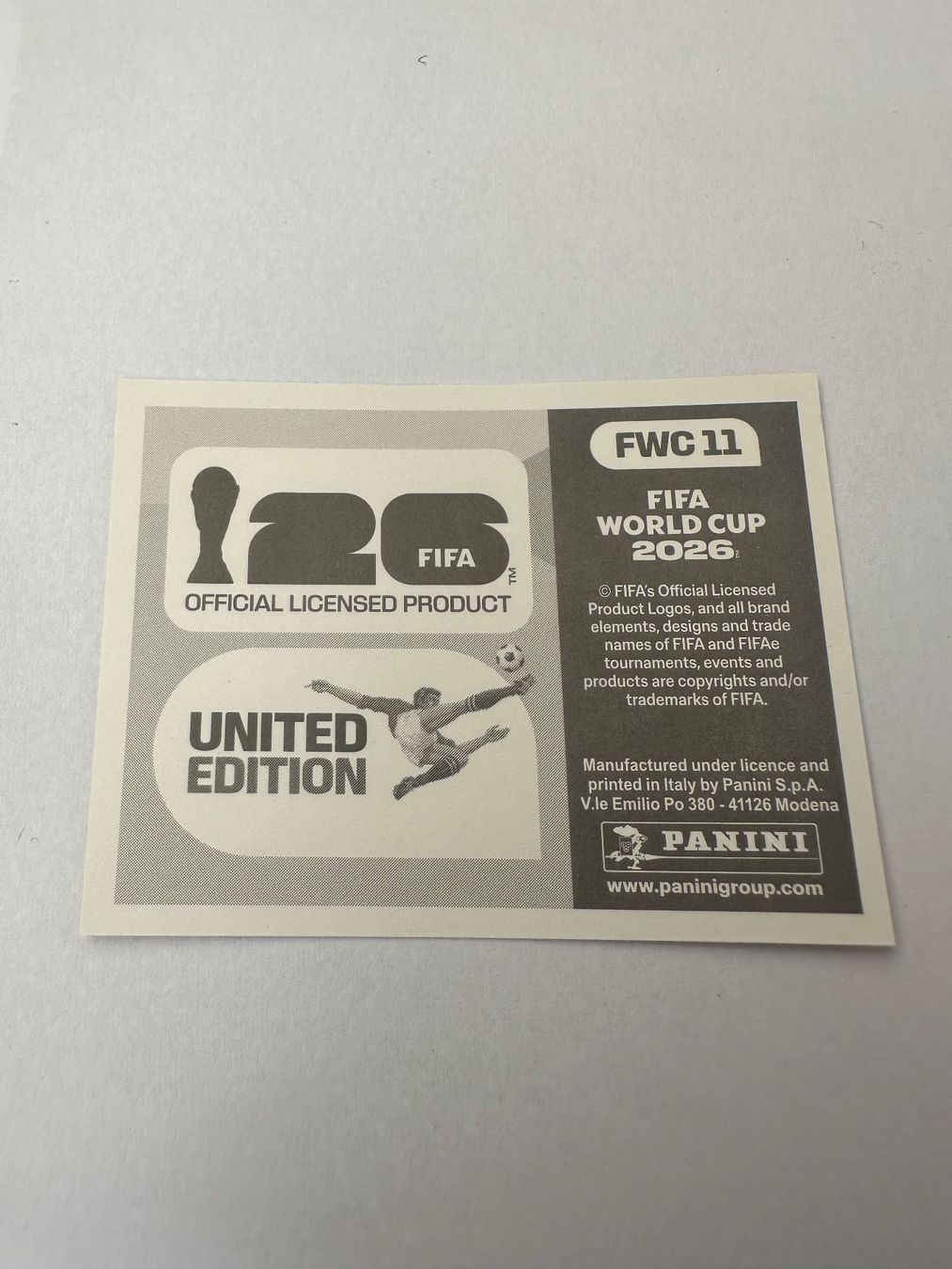 Panini Carte collezionabili: PANINI FWC 11 – Usato da Payerne venduto da mike_lth 1