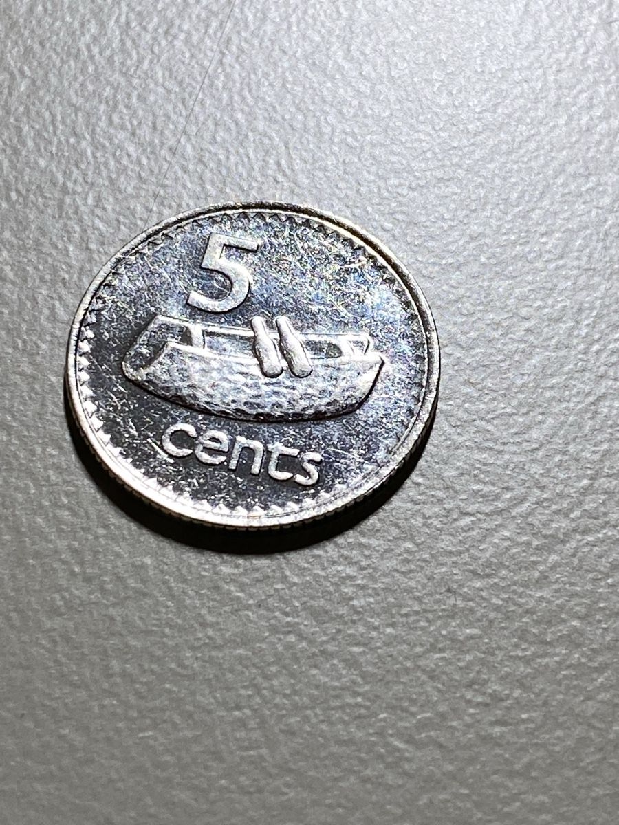 Tutti le monete: Fiji (GB) - 5 cents - 1990 – Nuovo (secondo la descrizione) da Payerne venduto da Mike1682