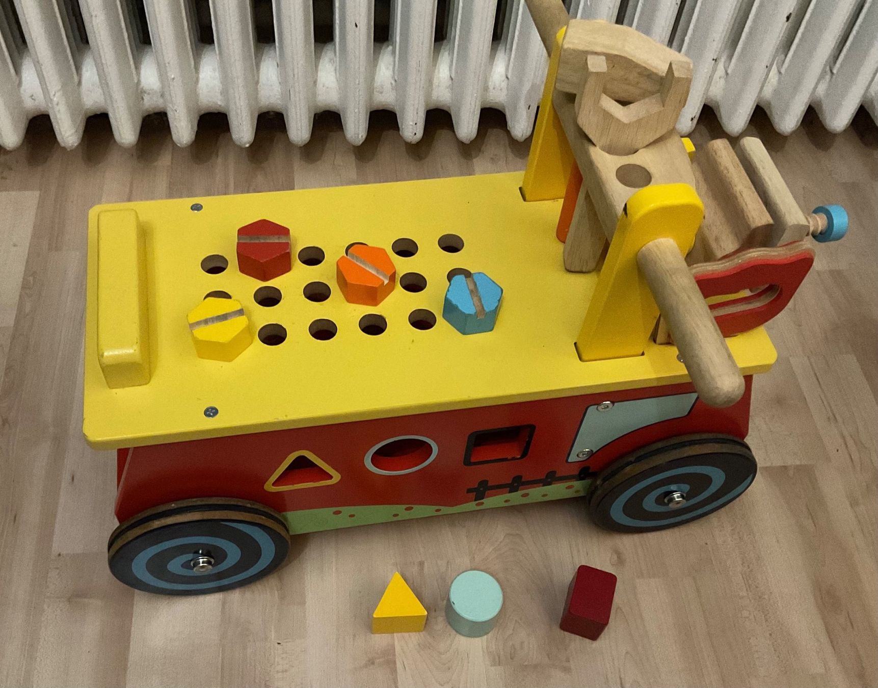 Veicoli per bambini: Kinder Holzrutschauto mit Werkstatt – Usato da Buchs AG venduto da Yuca01 7