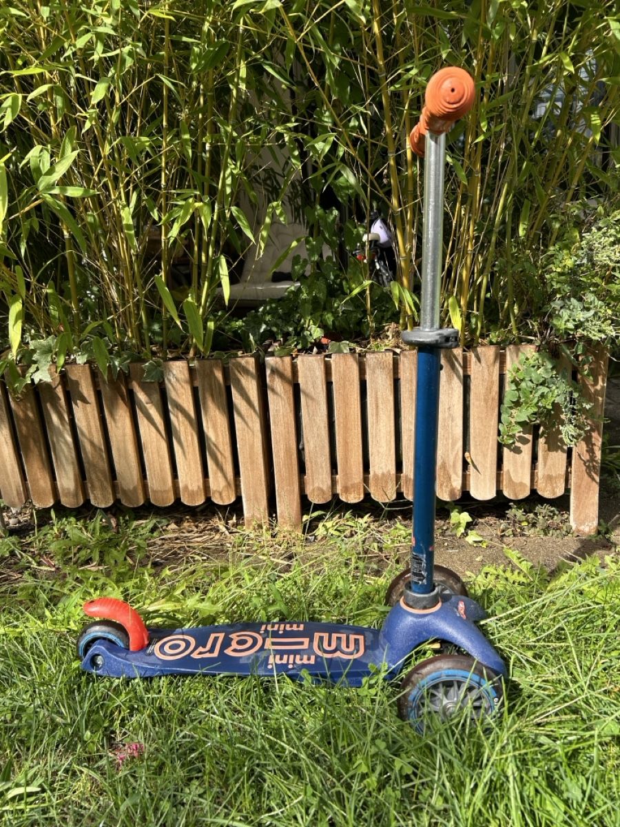 Scooters: Micro Mini Scooter blau gebraucht – Gebraucht aus Maur von SaraYannick
