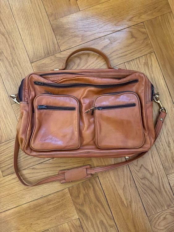 Valigie & Borse: Briefcase Aktentasche Messeger Bag Echtleder – Usato da Cheseaux-Noréaz venduto da etiberli 2