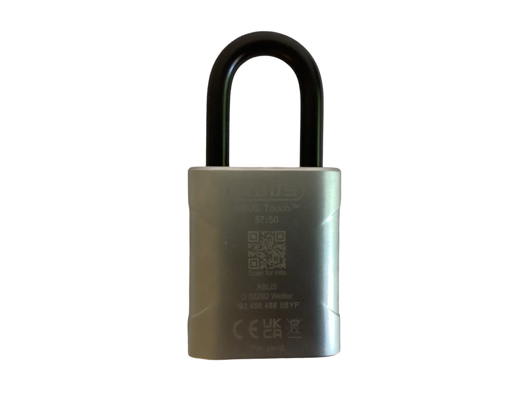 Abus Lucchetti: ABUS Touch 57/50 Fingerprint Vorhängeschloss – Nuovo (secondo la descrizione) da Zürich venduto da Restwert_Zuerich 1