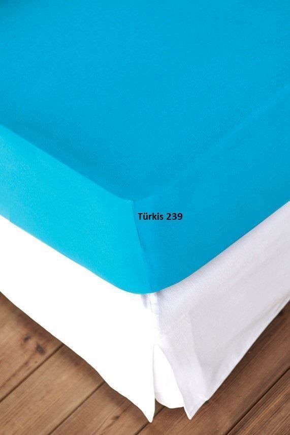 Bettwäsche: JERSEY  Türkis 140/160 x200 cm – Neu (gemäss Beschreibung) aus Oensingen von directshop24 2