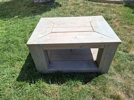 Couchtisch Holz Landhausstil 79x59x46cm guter Zustand