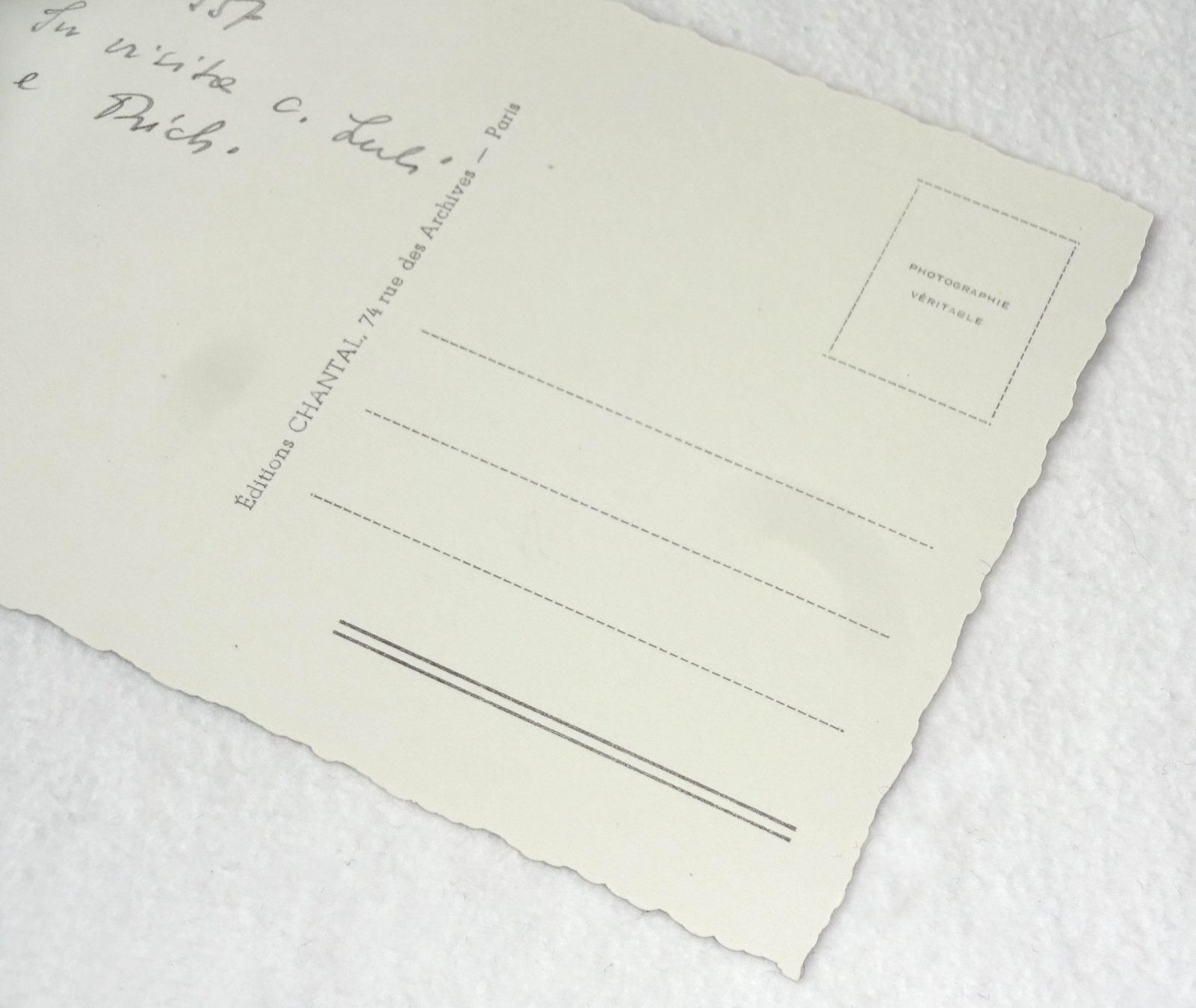 Cartoline postali: Versailles 1957, Postkarte – Usato da St.Gallen venduto da Paddington11 6