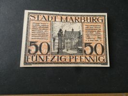 Dt. Reich, Marburg - Notgeldschein