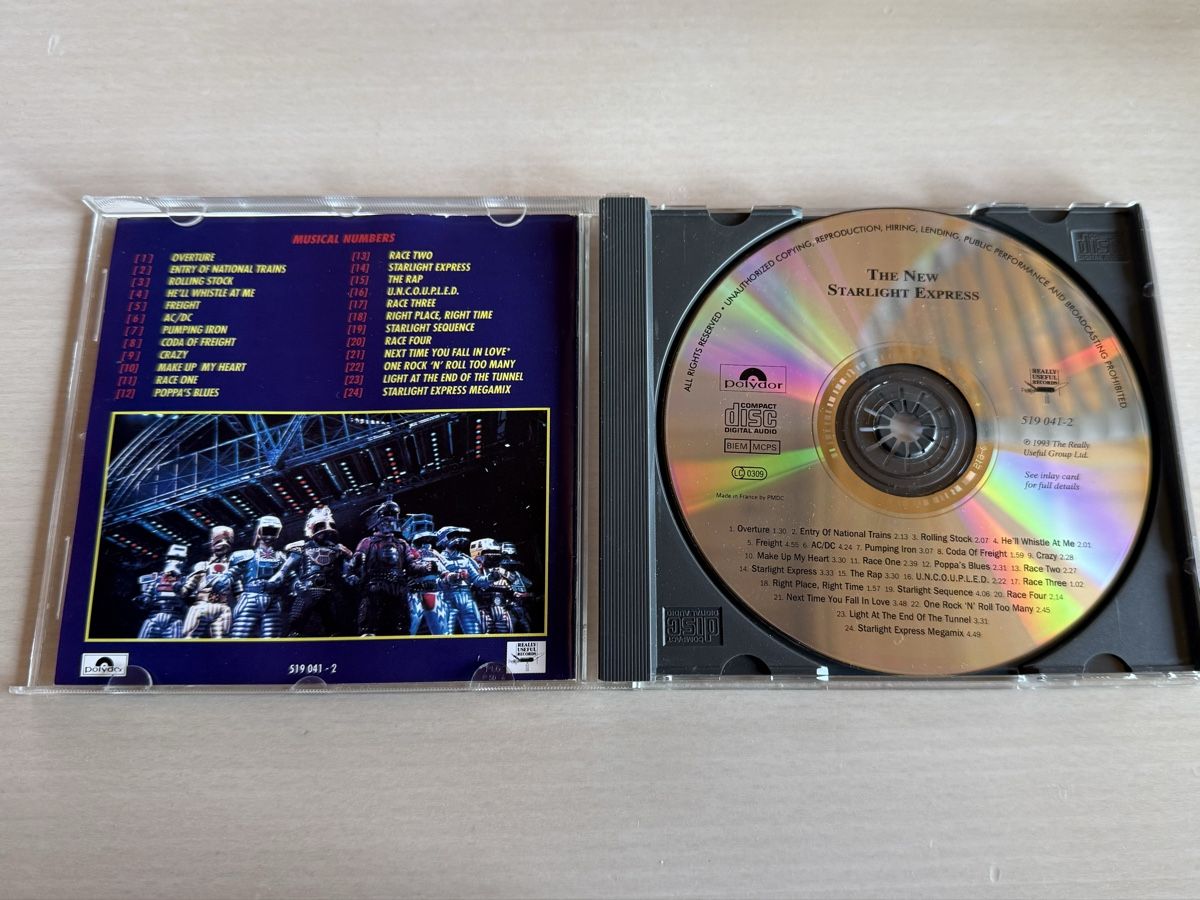 CDs: Starlight Express -  Musical CD Andrew Lloyd Webber – Gebraucht aus Oberried Brienz von Chyara 2