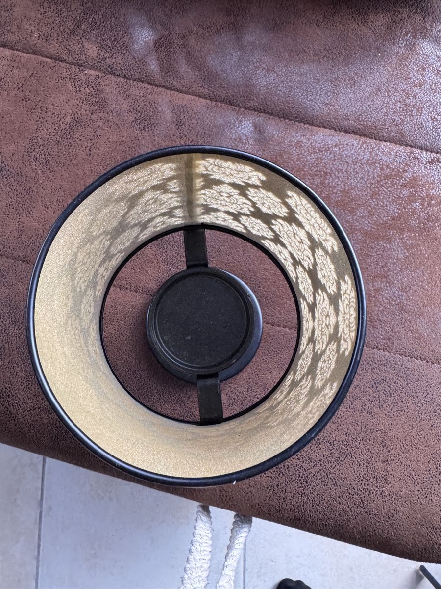Partylite Portacandele: Lampe décorative noire – Usato da Orges venduto da Lapin 1