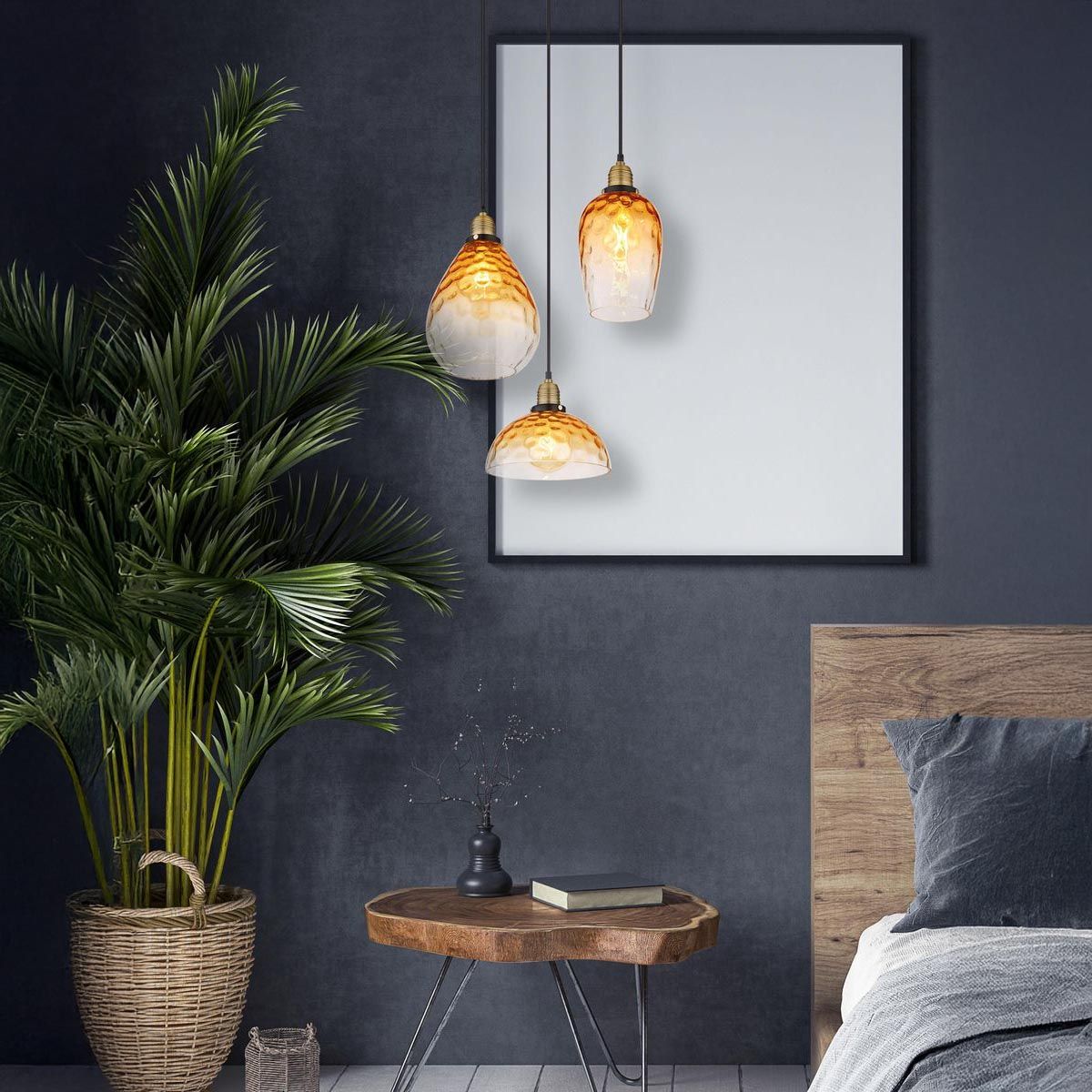Lampadari & plafoniere: Pendelleuchte, Glas, 3 Strahler, 46 cm Ø – Nuovo (secondo la descrizione) da Kreuzlingen venduto da Smart-Light 1