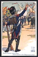 sign. Ed. Elzingre: Schweizer Soldat im 