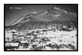 CORBEYRIER - 1960 "Vue Générale hivernale"