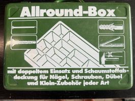 Allround-Box Sortimentskasten mit Nägeln, Schrauben, Dübel