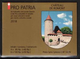 Pro Patria 2018 Markenheft ungestempelt **