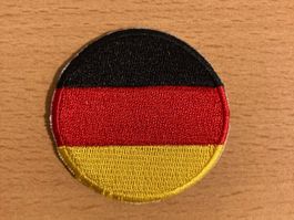 Deutschland  Flag Vector Patch Sticker Aufnäher