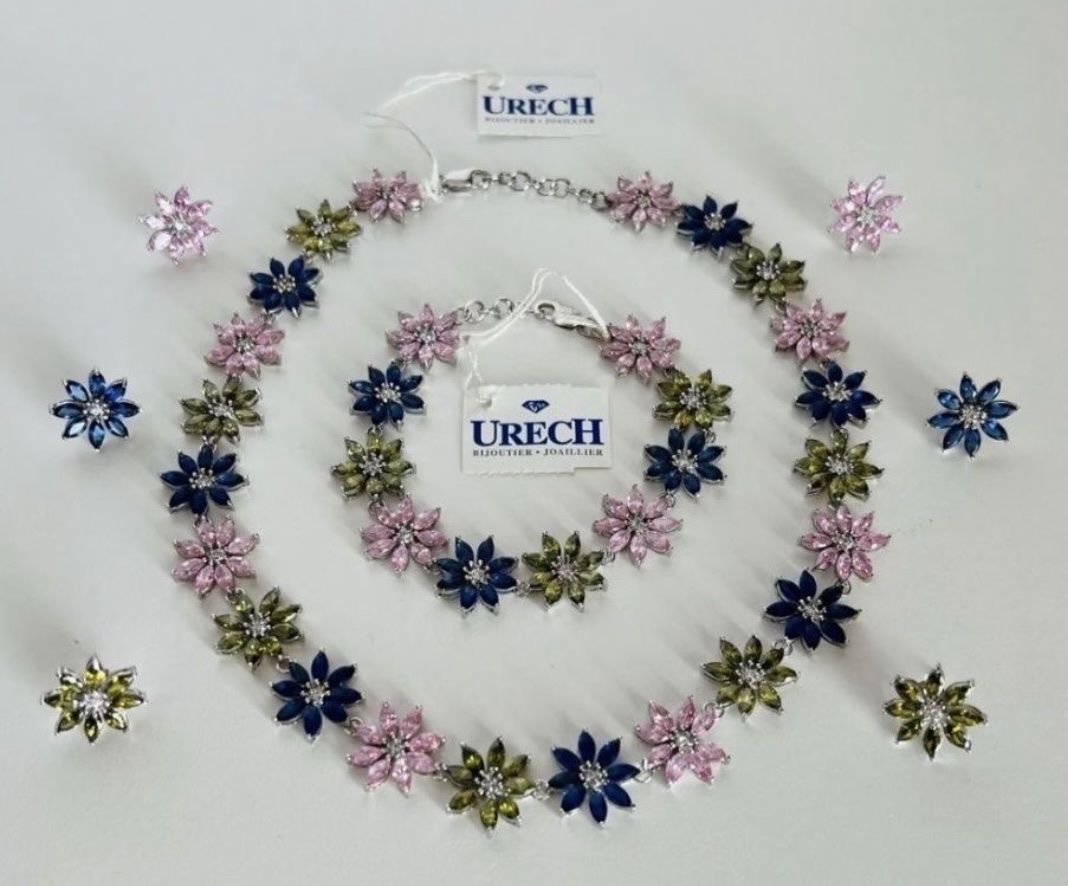 Altri gioielli: Schmuckset 5-teilig (silber) – Nuovo e nell'imballaggio originale da Uznach venduto da bike181959