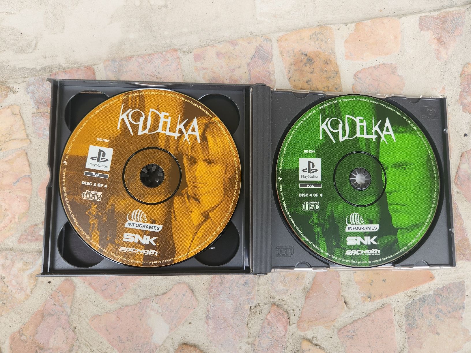 Sony Giochi: Koudelka PS1 PAL 4 Disc Set – Usato da Tafers venduto da whereyogamesat 4