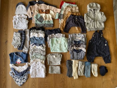 H&M Name it Kleiderpaket Baby Junge Gr. 50-62 aus 1.Hand