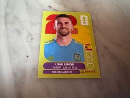Panini Fifa Fussball WM 2026 Sticker Unai Simon ESP 2