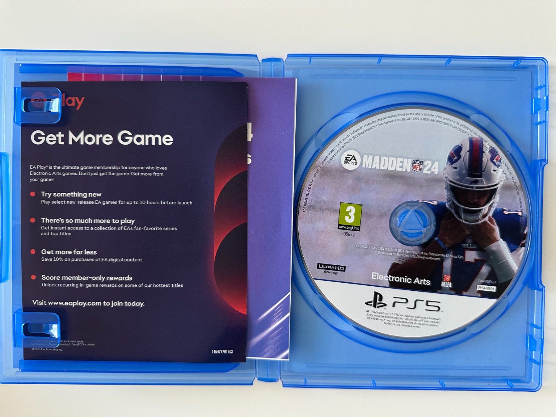 Sony Giochi: Madden NFL 24, Sony Playstation 5, PS5 – Nuovo (secondo la descrizione) da Couvet venduto da nay_prh5 1