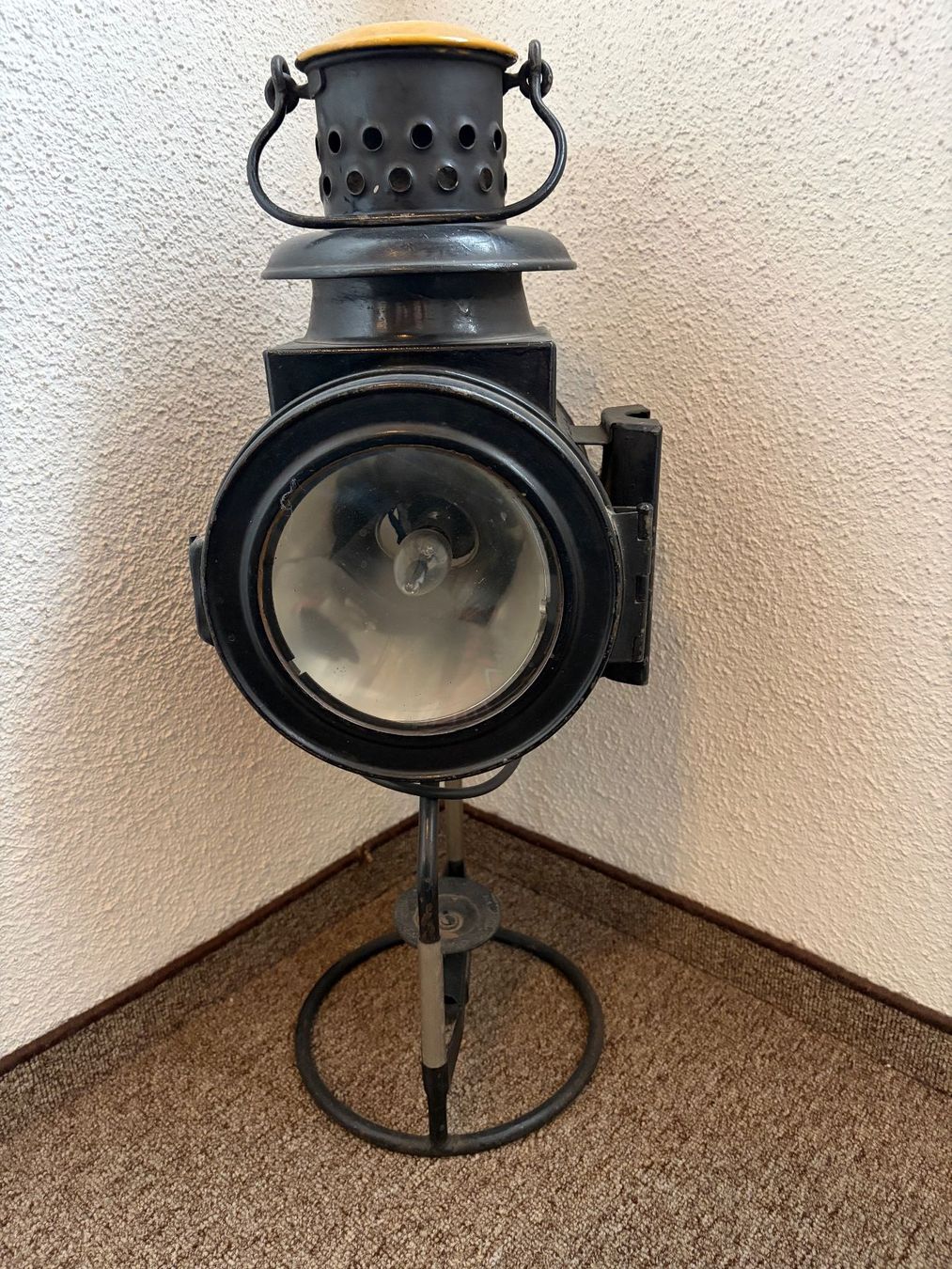 Lampade: Alte OSMEKA Eisenbahnlaterne - Nostalgie pur! – Usato da Uetendorf venduto da Superaebi