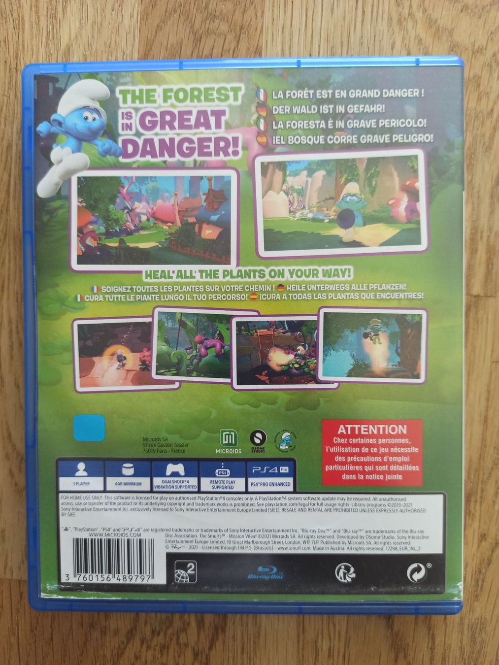 Spiele: The Smurfs - Mission Vileaf PS4 / PS5 – Gebraucht aus Oberweningen von mar_87mx 1