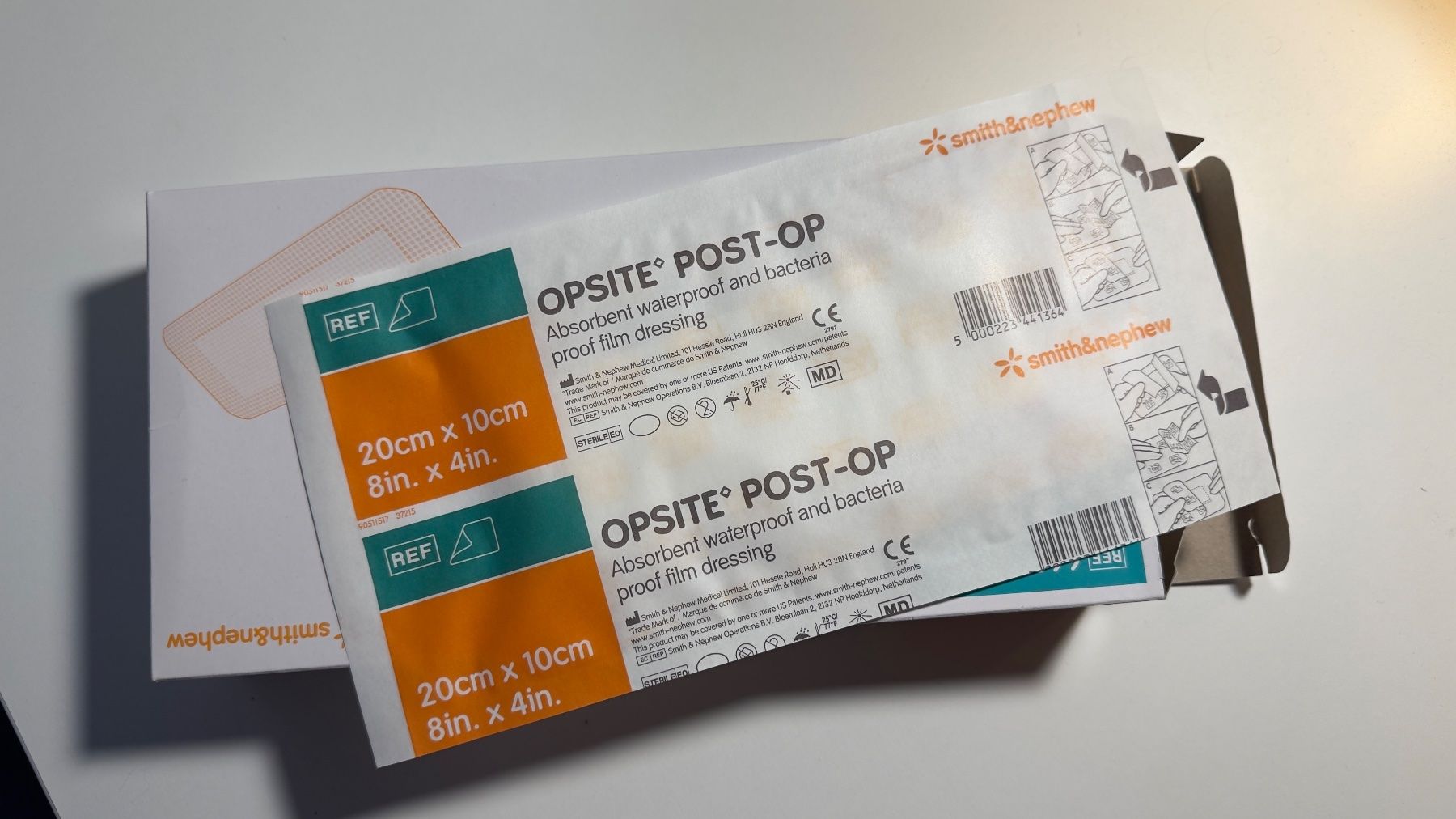 Verbandkästen: Opsite Post-OP Pflaster, 18 Stk. sterile Duschpflaster – Neu und originalverpackt aus Basel von dol_78wx 2