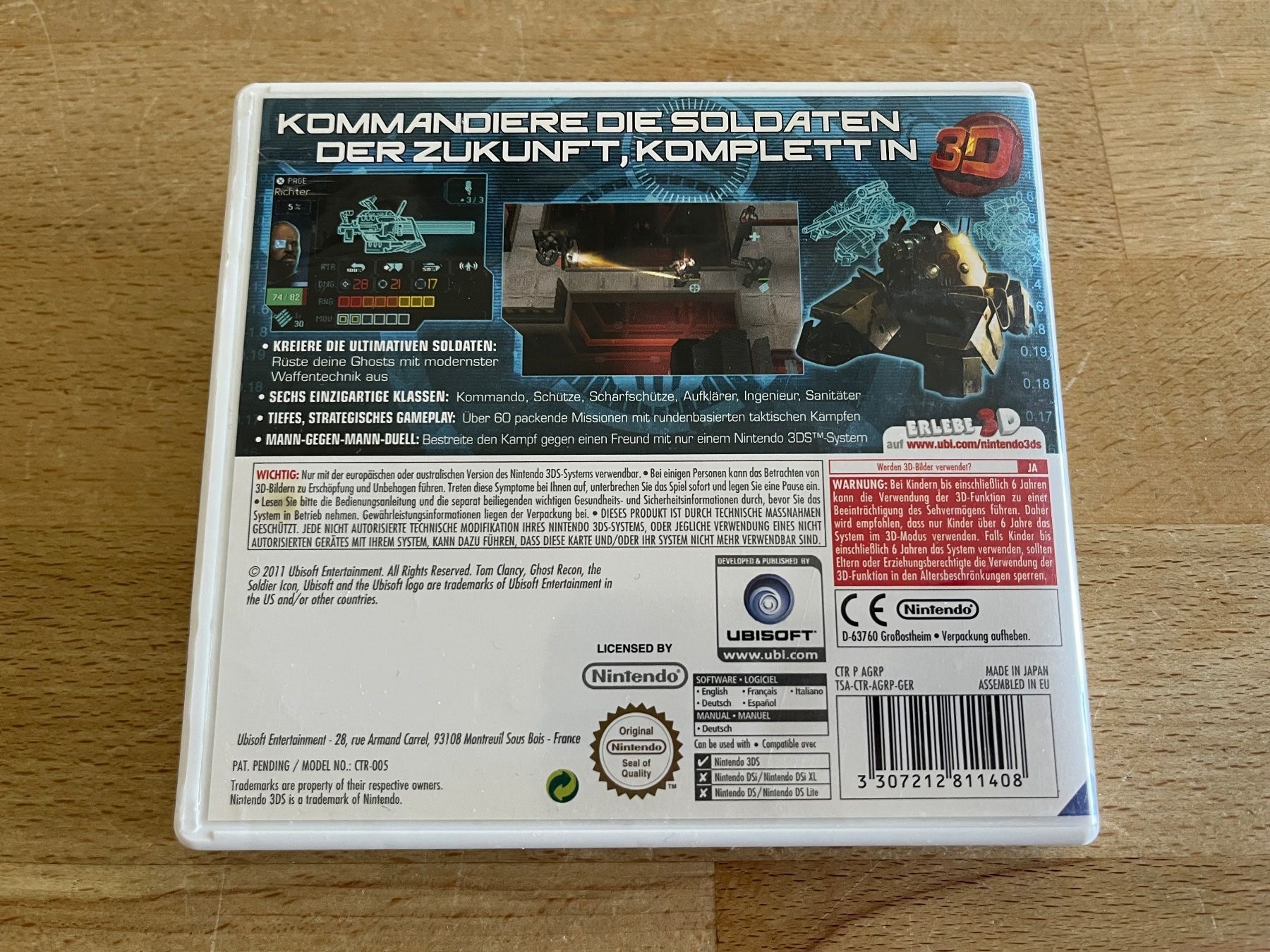 Nintendo Giochi: Tom Clancy’s Ghost Recon Shadow Wars - Nintendo 3DS – Usato da Thalwil venduto da ranx 3