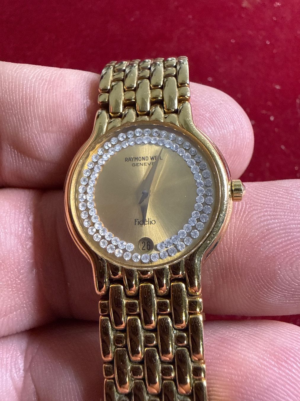 Raymond Weil Uhren: Raymond Weil Quarz 24 mm – Gebraucht aus Pfeffingen von Allhandelklgwatches