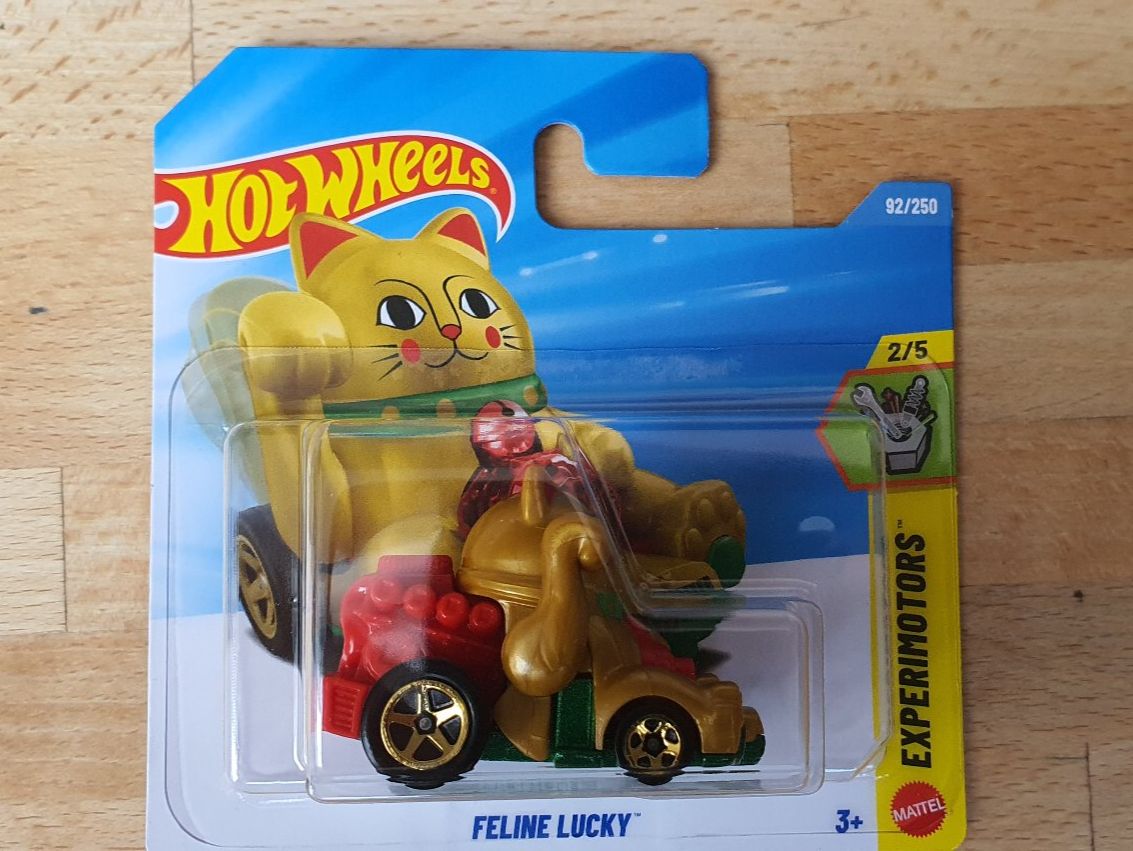 Hot Wheels Modellini d'auto: Hot Wheels 2026 D   FELINE LUCKY    >KULT< – Nuovo e nell'imballaggio originale da Horgen venduto da Wing27 1