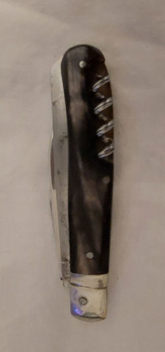 Taschenmesser: Wunder schönes  Horn-Griffschalen Sackmesser – Gebraucht aus St.Gallen von weweg 3