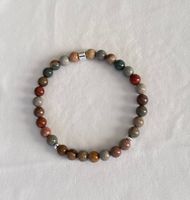 Männer Edelstein Armband Ozean Jaspis auf Mass